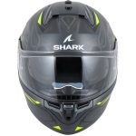 Shark Skwal i3 Linik – Casco integral de moto negro y amarillo, ECE 22.06
