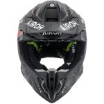 Airoh Twist 3 Arcade – Casco integral cross de moto negro/gris mate, ECE 22.06