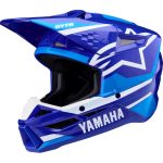 Alpinestars S-M3 Yamaha – Casco de motocross blanco/azul