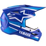 Alpinestars S-M3 Yamaha – Casco de motocross blanco/azul