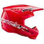 Alpinestars S-M5 Corp – Casco de motocross rojo brillo, ECE 22.06