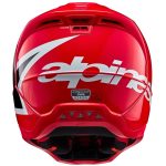 Alpinestars S-M5 Corp – Casco de motocross rojo brillo, ECE 22.06