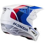 Alpinestars S-M5 Honda – Casco de motocross blanco/rojo/azul, ECE 22.06