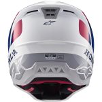 Alpinestars S-M5 Honda – Casco de motocross blanco/rojo/azul, ECE 22.06
