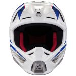 Alpinestars S-M5 Honda – Casco de motocross blanco/rojo/azul, ECE 22.06