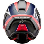 Alpinestars Supertech R10 Element – Casco integral de moto negro, rojo y azul mate, ECE 22.06