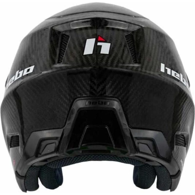 Hebo Zone Race K3 Carbon – Casco jet de moto con forro Coolmax