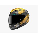HJC F71 Bumblebee Hasbro – Casco integral de moto amarillo, ECE 22.06