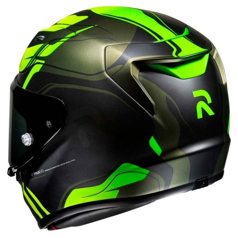 HJC RPHA 12 Lawin – Casco integral de moto negro, ECE 22.06