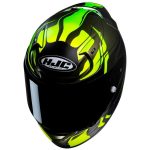 HJC RPHA 12 Lawin – Casco integral de moto negro, ECE 22.06