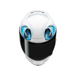 HJC RPHA 12 Light Fury Universal – Casco integral de moto blanco brillo, ECE 22.06