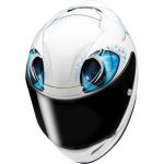 HJC RPHA 12 Light Fury Universal – Casco integral de moto blanco brillo, ECE 22.06