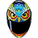 HJC RPHA 12 Spasso – Casco integral de moto amarillo/azul/blanco, ECE 22.06