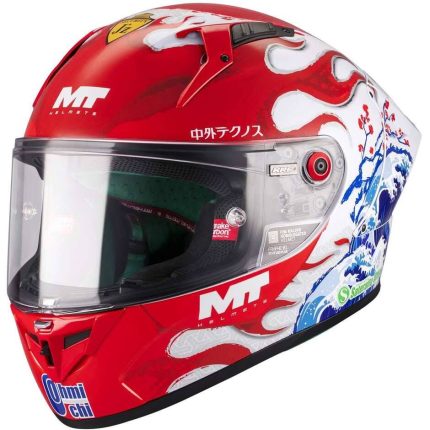 MT Helmets KRE+ S Yamanaka – Casco integral de moto, gráfica