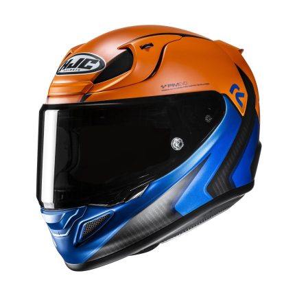 HJC RPHA 12 Kos – Casco integral de moto blanco/rojo, ECE 22.06