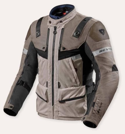 Chaqueta de moto Rev'it Defender 3 Adventure Touring con protecciones CE y forro térmico extraíble