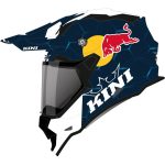 Kini Red Bull ADV 1.0 – Casco de cross de moto azul mate, ECE 22.06