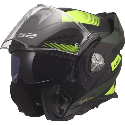 LS2 FF901 Advant X Nova – Casco modular de moto blanco, rojo y azul