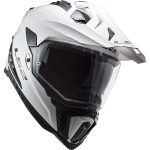 LS2 MX701 Explorer C Solid – Casco de motocross de moto antracita y negro, ECE 22.05