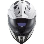 LS2 MX701 Explorer C Solid – Casco de motocross de moto antracita y negro, ECE 22.05
