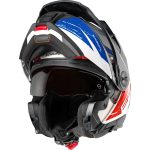 Schuberth E2 Explorer – Casco modular de moto azul brillo, ECE 22.06