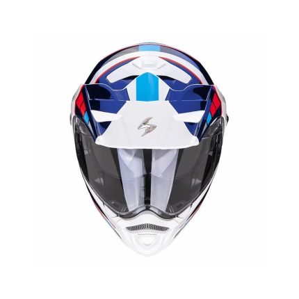 Scorpion ADX-2 Camino – Casco modular de moto negro, ECE 22.06