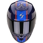 Scorpion EXO-R1 Evo Air FC Barcelona – Casco integral de moto azul, ECE 22.06