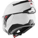 Shark OXO Blank – Casco modular convertible de moto negro mate, ECE 22.06