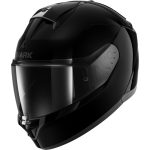 Shark Ridill 2 Blank – Casco integral de moto negro brillo, ECE 22.06