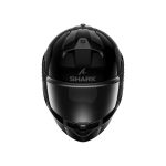 Shark Ridill 2 Blank – Casco integral de moto negro brillo, ECE 22.06
