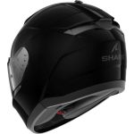 Shark Ridill 2 Blank – Casco integral de moto negro brillo, ECE 22.06