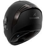 Shark Spartan RS Blank SP Mat – Casco integral de moto negro mate, ECE 22.06