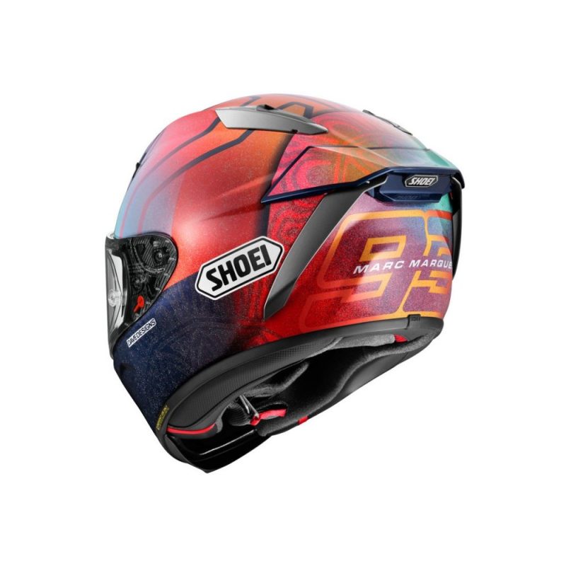 Shoei X-SPR Pro Marc Marquez TC-1 – Casco integral de moto rojo, ECE 22.06