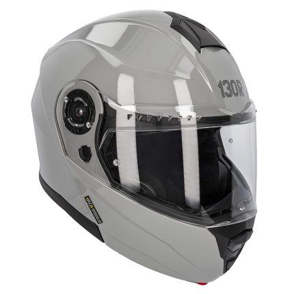 130R Helmets Showa – Casco modular de moto en color gris