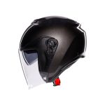 AGV Irides Mono Asfalto – Casco jet de moto gris, ECE 22.06