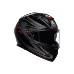 AGV K3 Syth – Casco integral de moto negro mate, ECE 22.06