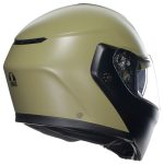 AGV Streetmodular Mono – Casco modular de moto verde / negro, ECE 22.06