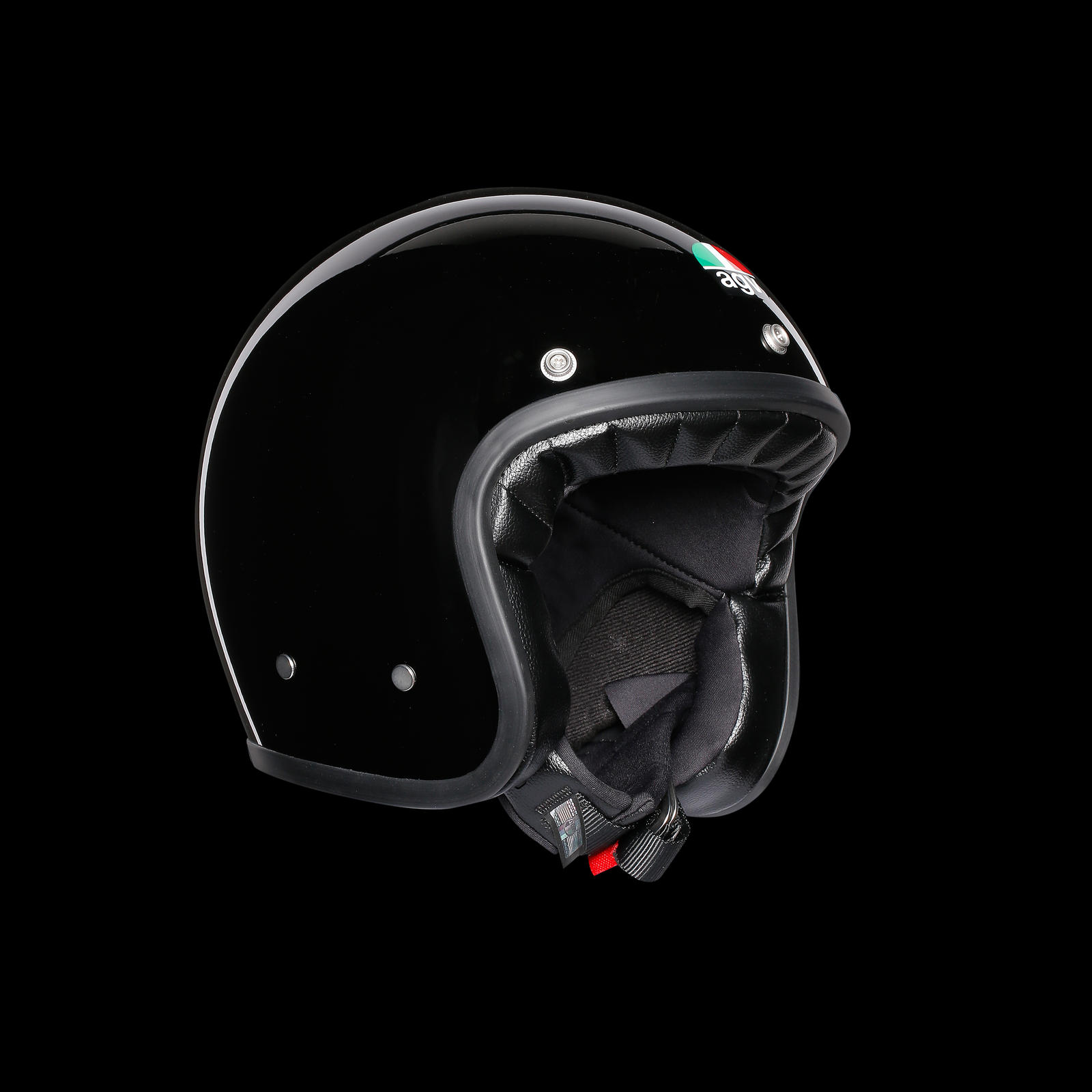 AGV X70 Mono – Casco jet de moto negro, ECE 22.05 AGV X70 Mono – Casco jet de moto negro, ECE 22.05