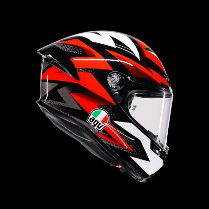AGV X70 Mono – Casco jet de moto negro, ECE 22.05