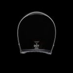 AGV X70 Mono – Casco jet de moto negro, ECE 22.05