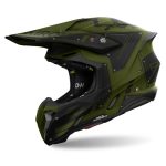 Airoh Twist 3 Military Matt – Casco cross de moto mate, ECE 22.06