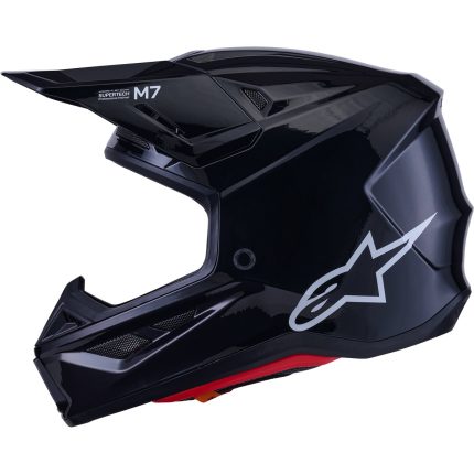 Alpinestars S-M7 2026 – Casco de motocross negro, ECE 22.06