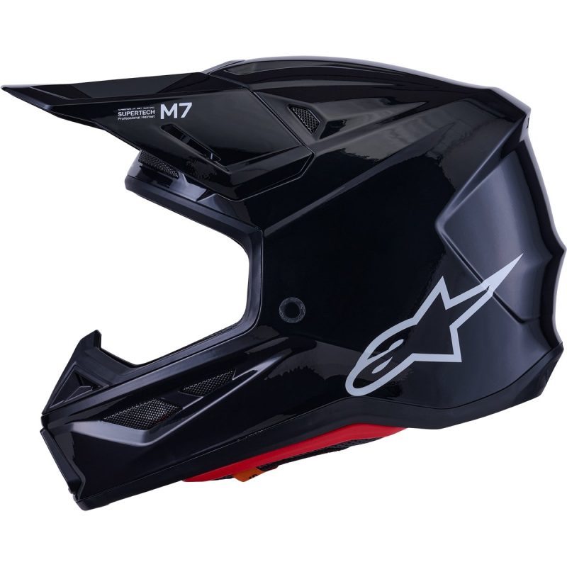 Alpinestars S-M7 2026 – Casco de motocross negro, ECE 22.06