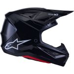 Alpinestars S-M7 2026 – Casco de motocross negro, ECE 22.06