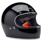 Biltwell Gringo – Casco integral de moto negro brillo, ECE 22.06
