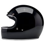 Biltwell Gringo – Casco integral de moto negro brillo, ECE 22.06