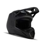 Fox Racing V1 Solid – Casco cross de moto negro mate, ECE 22.06