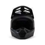 Fox Racing V1 Solid – Casco cross de moto negro mate, ECE 22.06