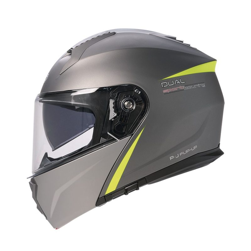 Garibaldi G100 Dual – Casco modular de moto con intercomunicador Bluetooth