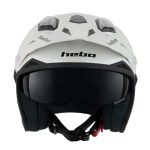 Hebo Zone 5 Monocolor – Casco de trial de moto blanco, ECE 22.06